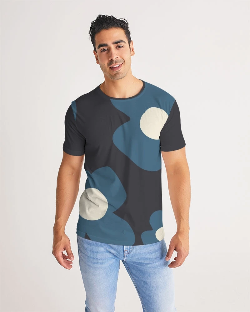 Harlow & Lloyd Abstract Flowers Men's T Shirt 4 Harlow & Lloyd Abstract Flowers Men's T Shirt