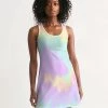 Harlow & Lloyd Lilac Mint Tie Dye Women's Racerback Dress