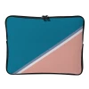 ThisNew Personalized Laptop Sleeve - Blue & Coral Ash 2 ThisNew Personalized Laptop Sleeve - Blue & Coral Ash