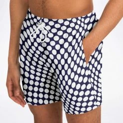 Subliminator Whirlpool Polkadot Swim Shorts - Blue