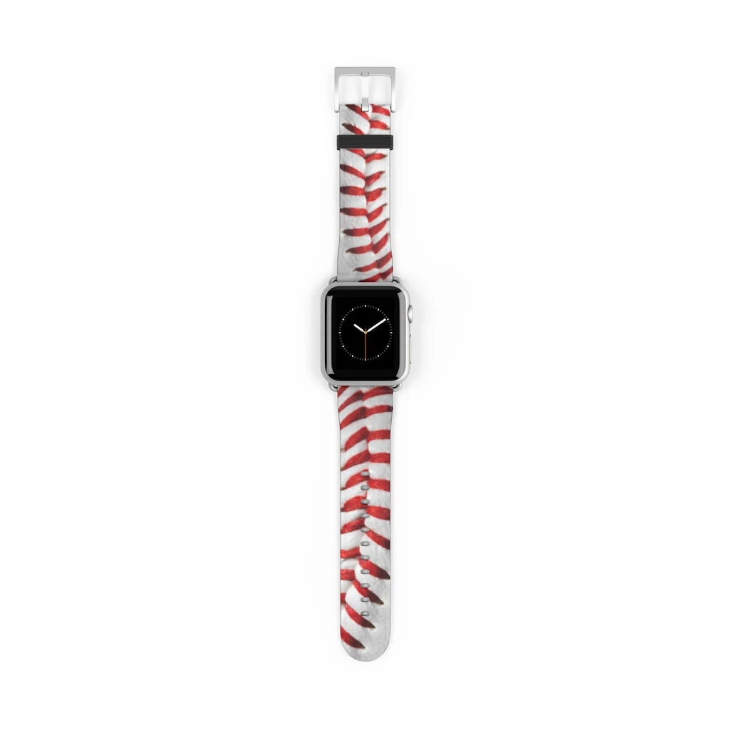 Printify Baseball Seam Apple Watch Band Accessories 7 Printify Baseball Seam Apple Watch Band Accessories