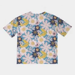 Harlow & Lloyd T Shirts & Tanks Blue Frisky Floral Men's Premium Heavyweight Tee 17 Harlow & Lloyd T Shirts & Tanks Blue Frisky Floral Men's Premium Heavyweight Tee