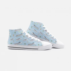 Harlow & Lloyd Cruise Lovers Unisex High Top Canvas Shoes
