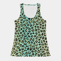Harlow & Lloyd T Shirts & Tanks Spearmint Banana Leopard Print Women's Tank 11 Harlow & Lloyd T Shirts & Tanks Spearmint Banana Leopard Print Women's Tank