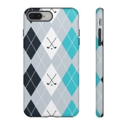 Printify Vintage Golf Pattern Tough Phone Case