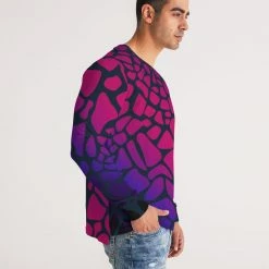 Harlow & Lloyd Raspberry Giraffe Men's Long Sleeve Tee T Shirts & Tanks 11 Harlow & Lloyd Raspberry Giraffe Men's Long Sleeve Tee T Shirts & Tanks