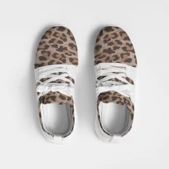 Harlow & Lloyd Shoes Leopard Print Women's Flyknit Sneaker