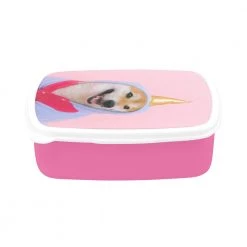 Interestprint Lunch Box With Custom Photo In Pink