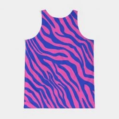 Harlow & Lloyd Electric Zebra Men's Tank T Shirts & Tanks