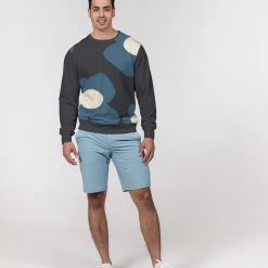 Harlow & Lloyd Abstract Flowers French Terry Crewneck Pullover Sweatshirt Sweatshirts & Pullovers 15 Harlow & Lloyd Abstract Flowers French Terry Crewneck Pullover Sweatshirt Sweatshirts & Pullovers