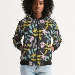 Harlow & Lloyd Evening Floral Women's Bomber Jacket