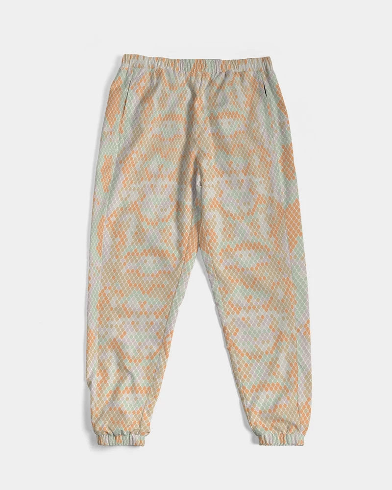 Harlow & Lloyd Green & Orange Snake Print Men's Lightweight Track Pants 9 Harlow & Lloyd Green & Orange Snake Print Men's Lightweight Track Pants