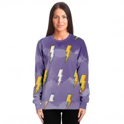 Subliminator Sweatshirts & Pullovers Lightning Bolt Unisex Fleece Sweatshirt 15 Subliminator Sweatshirts & Pullovers Lightning Bolt Unisex Fleece Sweatshirt