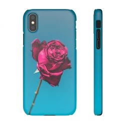 Printify Marine Sky Rose Snap Case Phone Cases