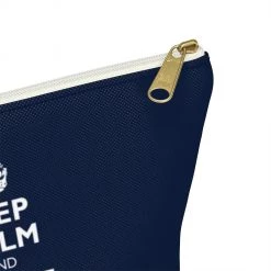 Printify Keep Calm & Cruise On Accessory Pouch Accessories