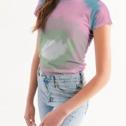 Harlow & Lloyd Ocean Coral Tie Dye Women's Tee