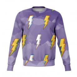 Subliminator Sweatshirts & Pullovers Lightning Bolt Unisex Fleece Sweatshirt 17 Subliminator Sweatshirts & Pullovers Lightning Bolt Unisex Fleece Sweatshirt