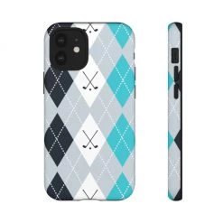 Printify Vintage Golf Pattern Tough Phone Case
