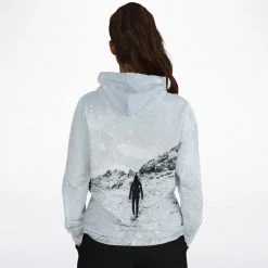 Subliminator Hoodies Snow Hiking Unisex Fleece Hoodie