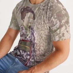 Harlow & Lloyd Iconic Geisha Printed Tee T Shirts & Tanks