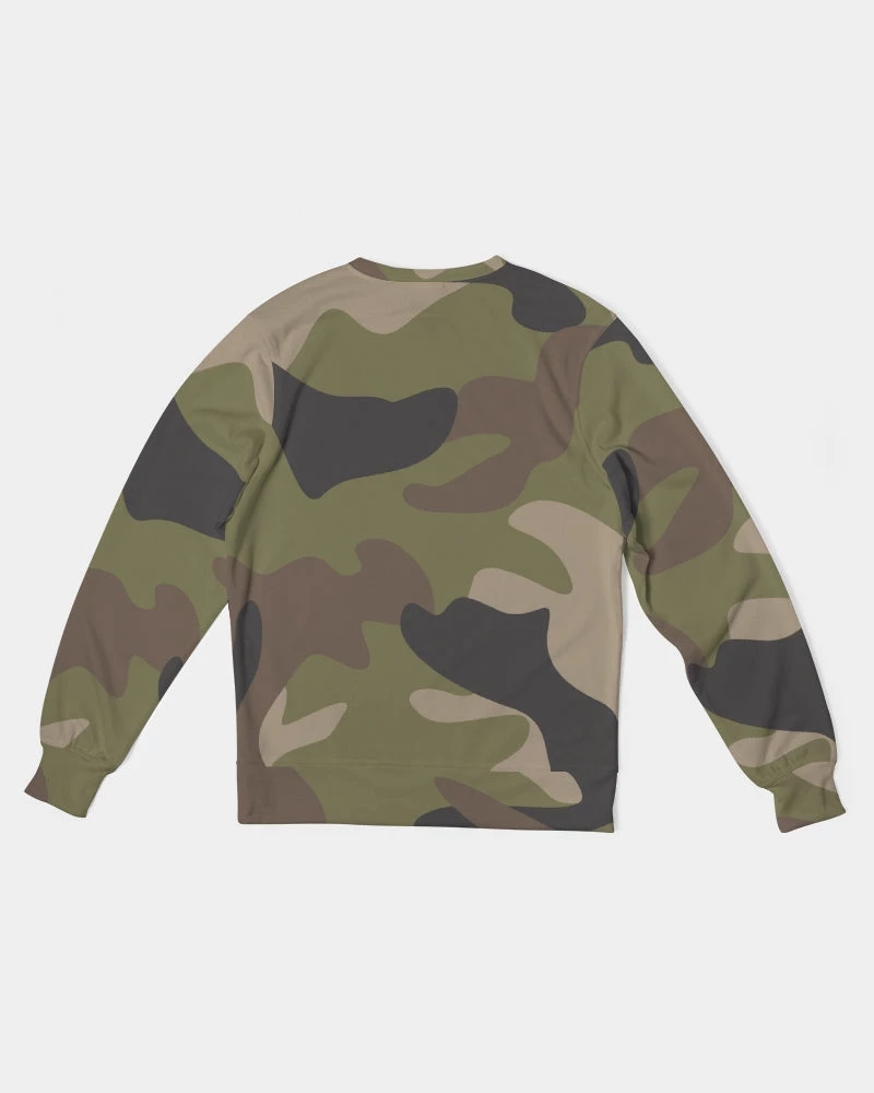 Harlow & Lloyd Woodland Camo Men's French Terry Pullover Sweatshirt Sweatshirts & Pullovers 4 Harlow & Lloyd Woodland Camo Men's French Terry Pullover Sweatshirt Sweatshirts & Pullovers