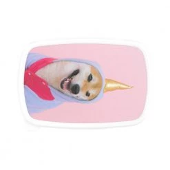 Interestprint Lunch Box With Custom Photo In Pink
