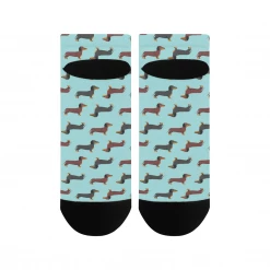 Interestprint Dachshund Lovers Womens Anklet Socks (4 Colors)