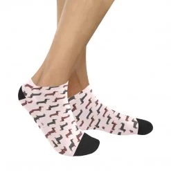 Interestprint Dachshund Lovers Womens Anklet Socks (4 Colors)