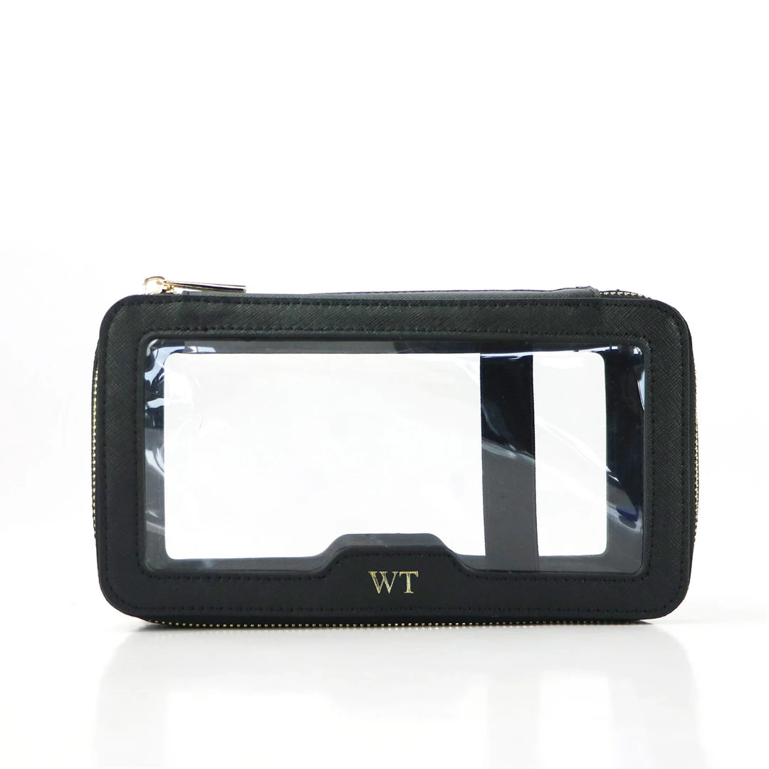 ALIX - CNGB Monogrammed Toiletry Bag In Blush Pink Bags 6 ALIX - CNGB Monogrammed Toiletry Bag In Blush Pink Bags