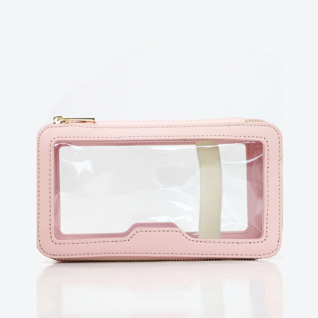 ALIX - CNGB Monogrammed Toiletry Bag In Blush Pink Bags 3 ALIX - CNGB Monogrammed Toiletry Bag In Blush Pink Bags