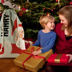 Harlow & Lloyd Personalized Santa Sack - Custom Christmas Sack