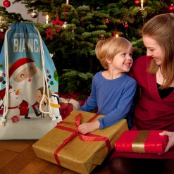 Harlow & Lloyd Personalized Santa Sack - Custom Christmas Sack