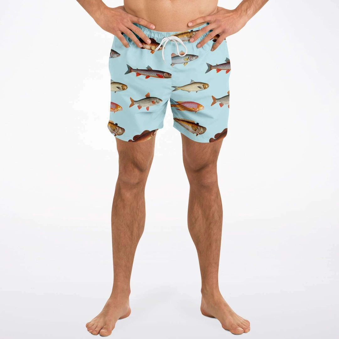 Subliminator School Of Fish Swim Shorts Men 6 Subliminator School Of Fish Swim Shorts Men