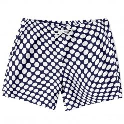 Subliminator Whirlpool Polkadot Swim Shorts - Blue