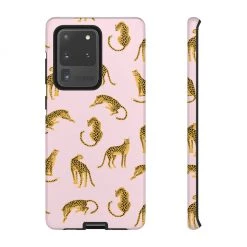 Printify Accessories Pink Leopards Tough Phone Case