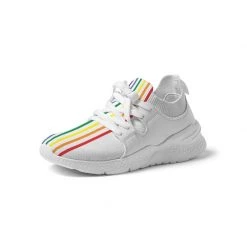 Harlow & Lloyd Shoes Rainbow Pride Stripe Men's Sneaker