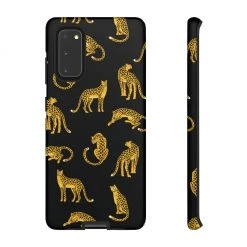 Printify Black Leopards Tough Phone Case
