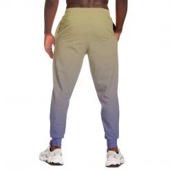 Subliminator Purple Earth Ombre Fade Unisex Fleece Joggers Pants & Joggers