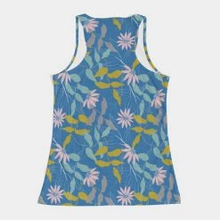Harlow & Lloyd Parisian Blue Floral Women's Tank