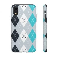 Printify Vintage Golf Pattern Tough Phone Case