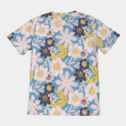 Harlow & Lloyd Blue Frisky Floral Men's Tee 17 Harlow & Lloyd Blue Frisky Floral Men's Tee