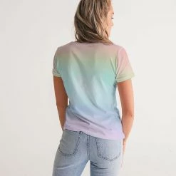 Harlow & Lloyd Soft Rainbow V-Neck Tee 14 Harlow & Lloyd Soft Rainbow V-Neck Tee