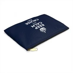 Printify Keep Calm & Cruise On Accessory Pouch Accessories