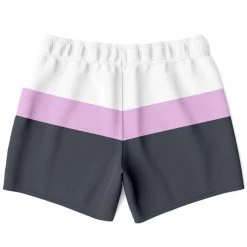 Subliminator Charcoal Pink Swim Shorts