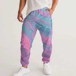 Harlow & Lloyd Marshmallow Marbled Men's Lightweight Track Pants