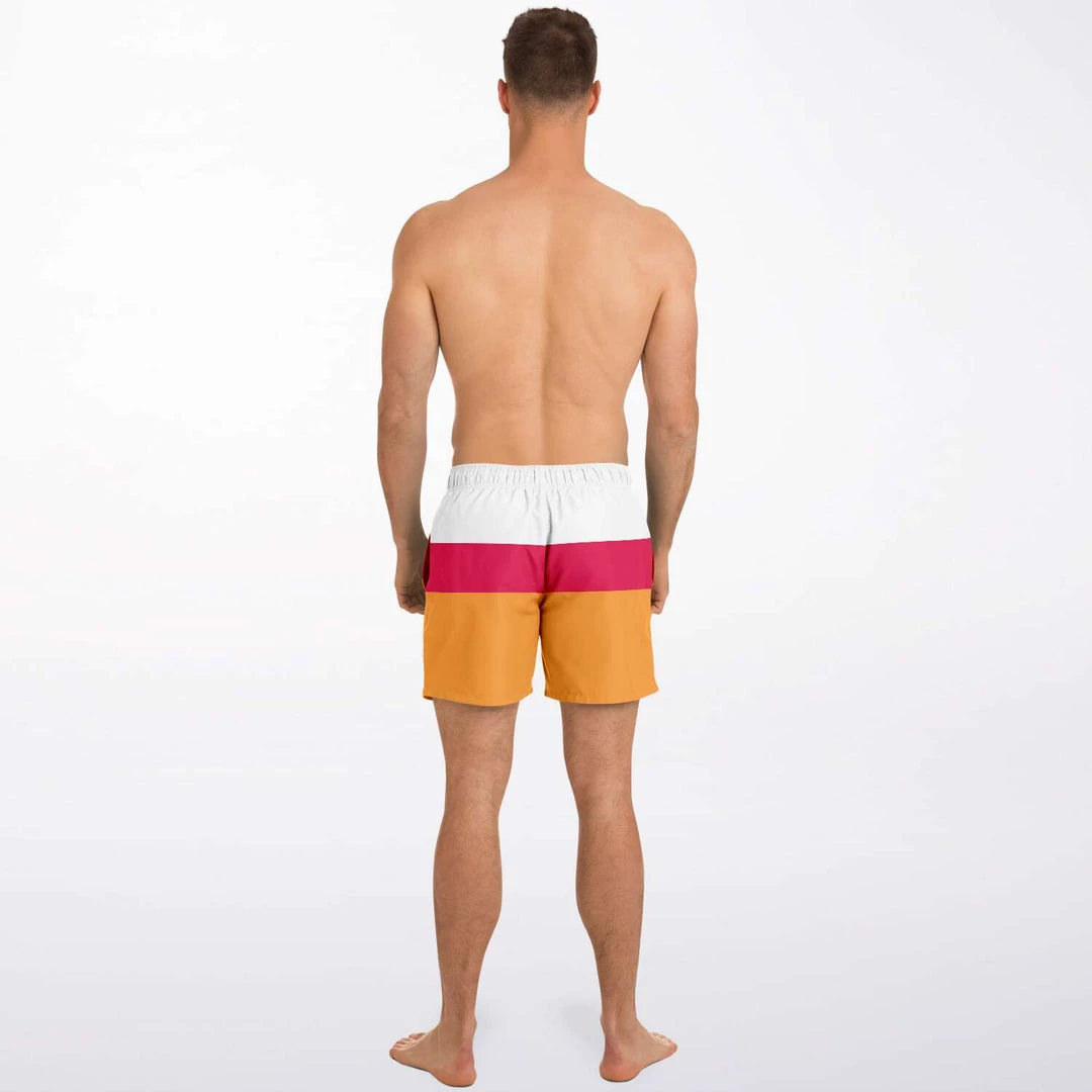 Subliminator Men Sweet Tangerine Swim Shorts 9 Subliminator Men Sweet Tangerine Swim Shorts