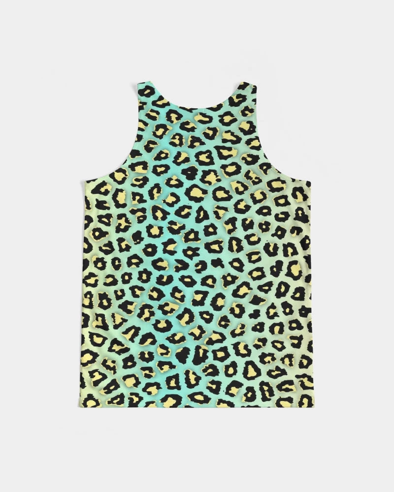 Harlow & Lloyd Spearmint Banana Leopard Print Men's Tank T Shirts & Tanks 9 Harlow & Lloyd Spearmint Banana Leopard Print Men's Tank T Shirts & Tanks