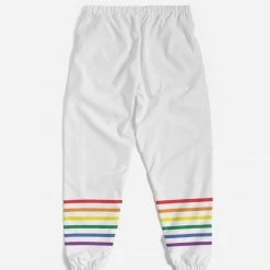 Harlow & Lloyd Rainbow Thin Stripes Lightweight Track Pants