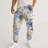 Harlow & Lloyd Pants & Joggers Blue Frisky Floral Men's Lightweight Track Pants