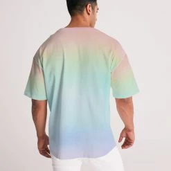 Harlow & Lloyd T Shirts & Tanks Soft Rainbow Premium Oversized Tee